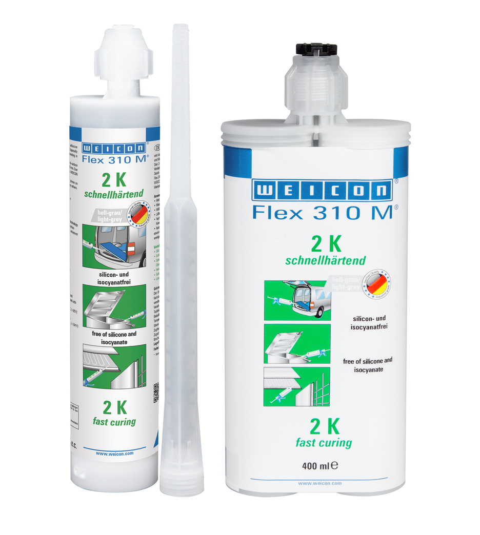 Flex 310 M® 2 K | Hibrit polimer bazlı elastik yapıştırıcı, hızlı kürlenir