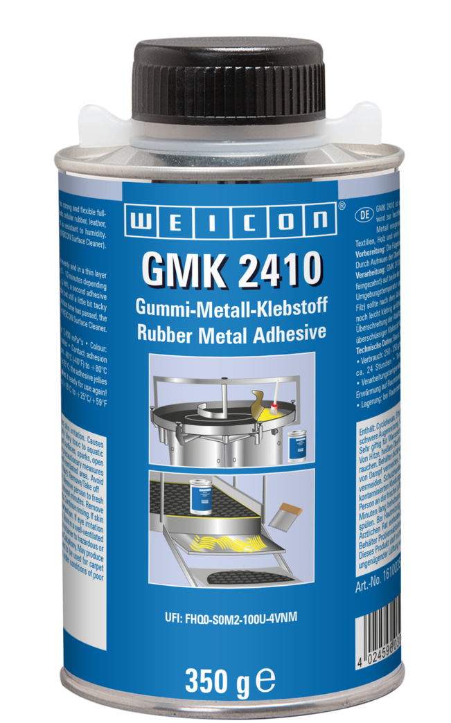 GMK 2410 Kontakt Yapıştırıcı | Yüksek mukavemetli ve hızlı kürlenen 1 komponentli kauçuk-metal yapıştırıcı