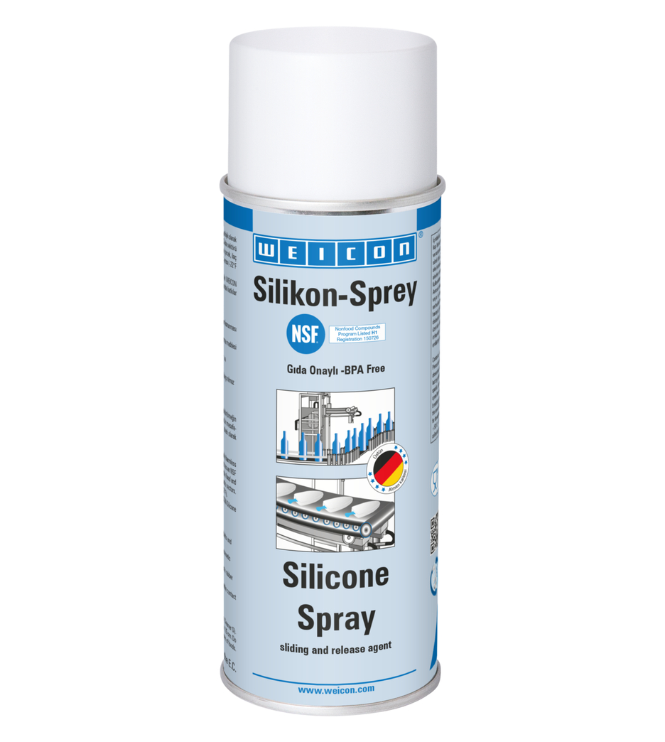 Silikon-Fluid | Gıda sektörü için NSF H1 onaylı çok ayırıcı ve yağlayıcı madde