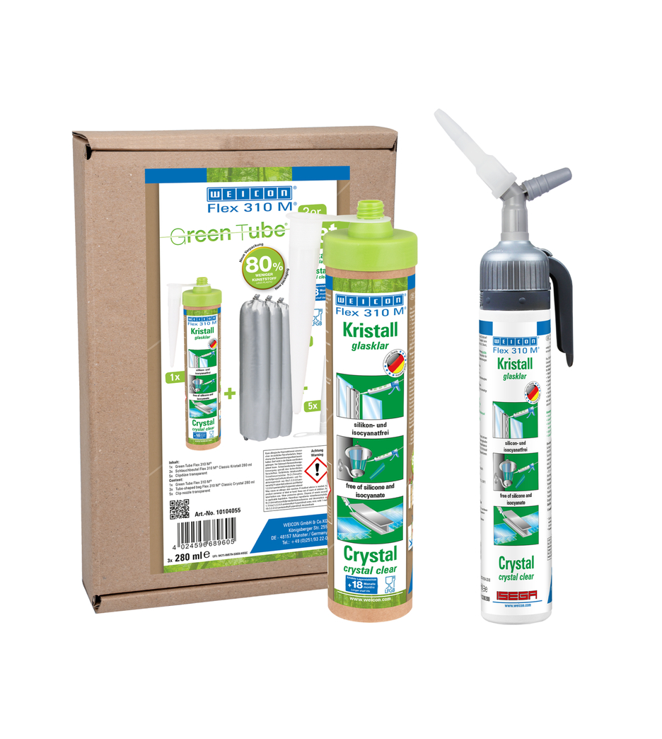 Flex 310 M® Kristal MS-Polimer | Presspack ambalajında MS-Polimer bazlı elastik yapıştırıcı