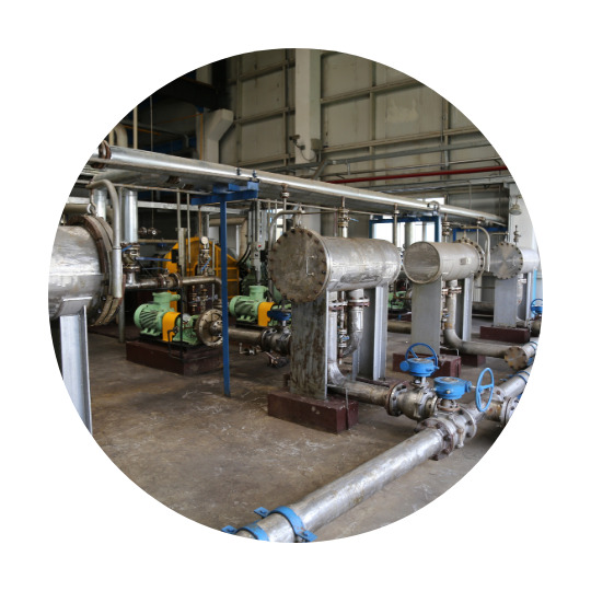 Enerji santralinin içi