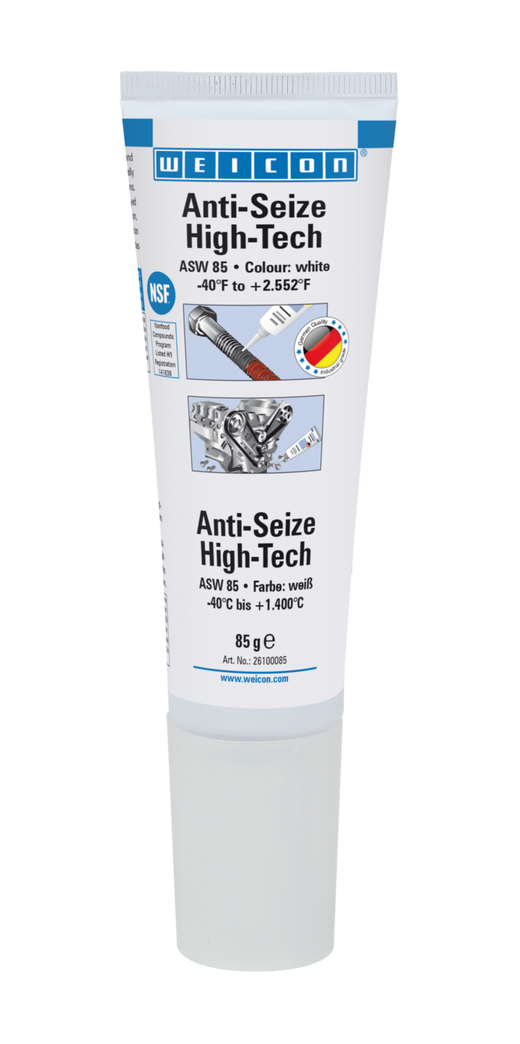 Anti-Seize „High-Tech“ Montaj Macunu | metal-free lubricant and release agent paste