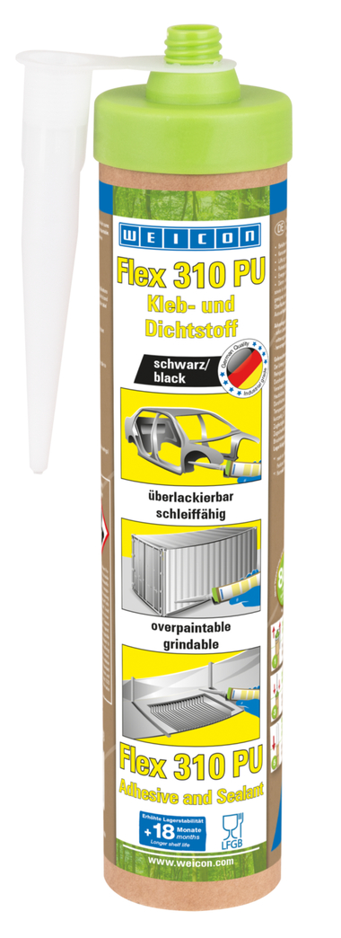 Flex 310 PU Poliüretan | Poliüretan bazlı kalıcı elastik yapıştırıcı ve dolgu macunu