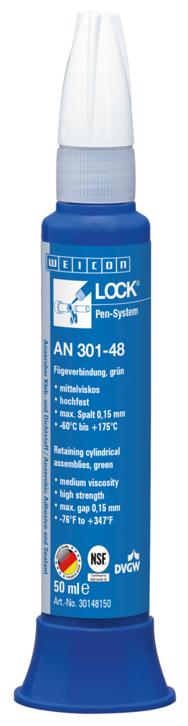 WEICONLOCK® AN 301-48 | İçme suyu onaylı yüksek mukavemet