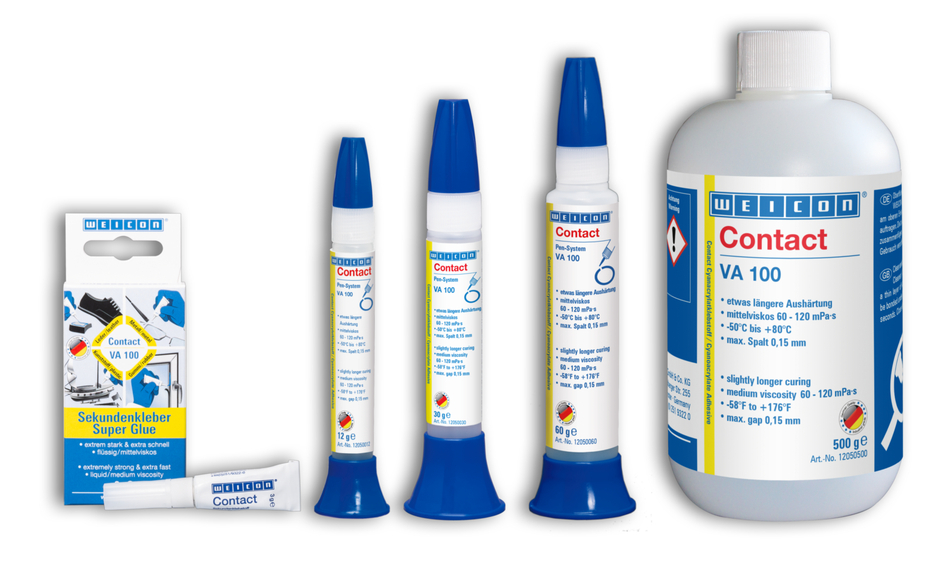 Contact VA 100 | instant adhesive for metal, plastic and rubber