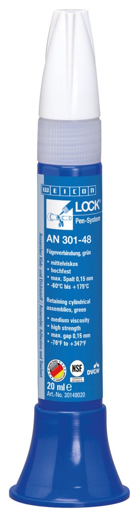 WEICONLOCK® AN 301-48 | İçme suyu onaylı yüksek mukavemet